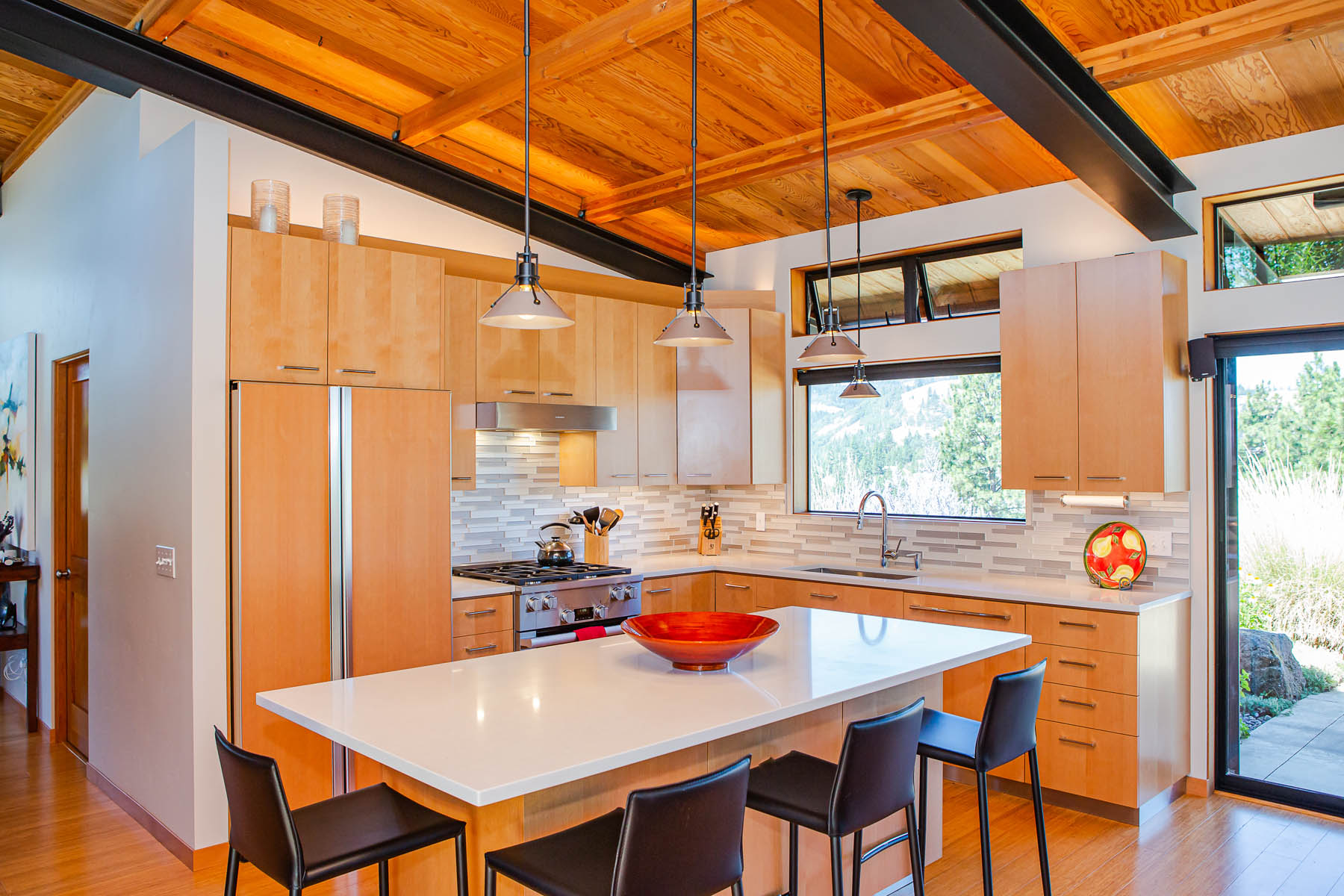 hood river modern kitchen remodel